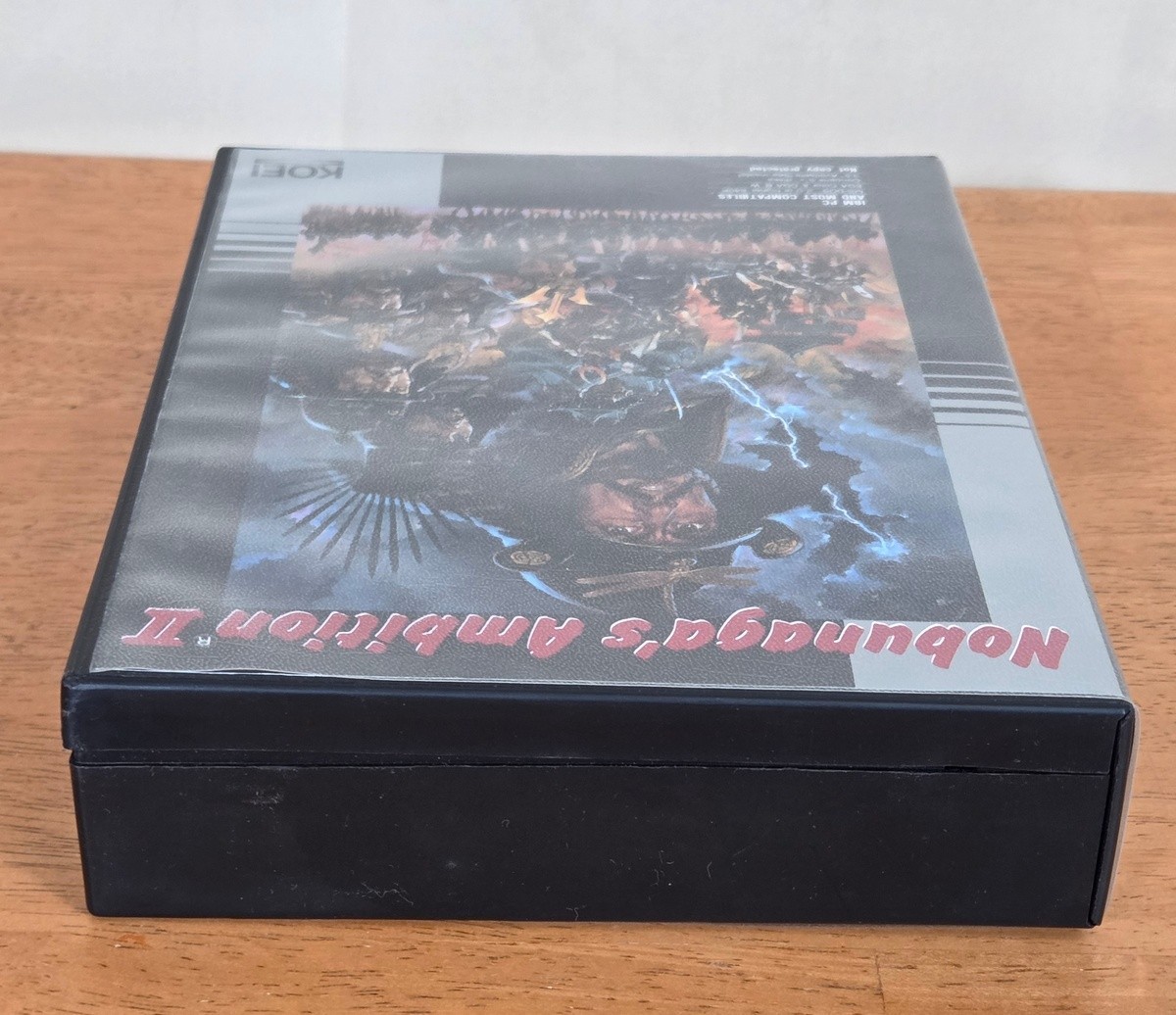 Nobunaga’s Ambition II Koei 5.25″ IBM PC Big Box Game Complete 1989 Map Poster
