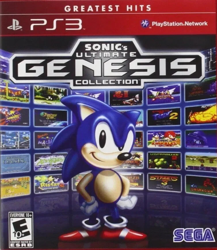 Sonic’s Ultimate Genesis Collection (Greatest Hits) PS3 Brand New Game (2009)
