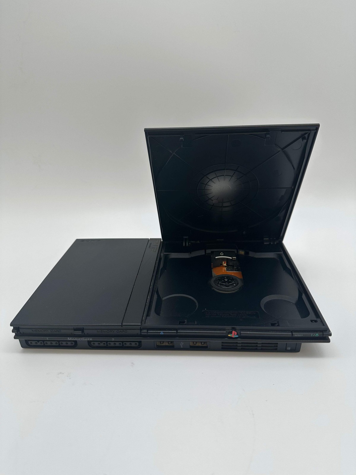 Sony PlayStation 2 Slim SCPH-70001 Black Used Console NOT Fully tested