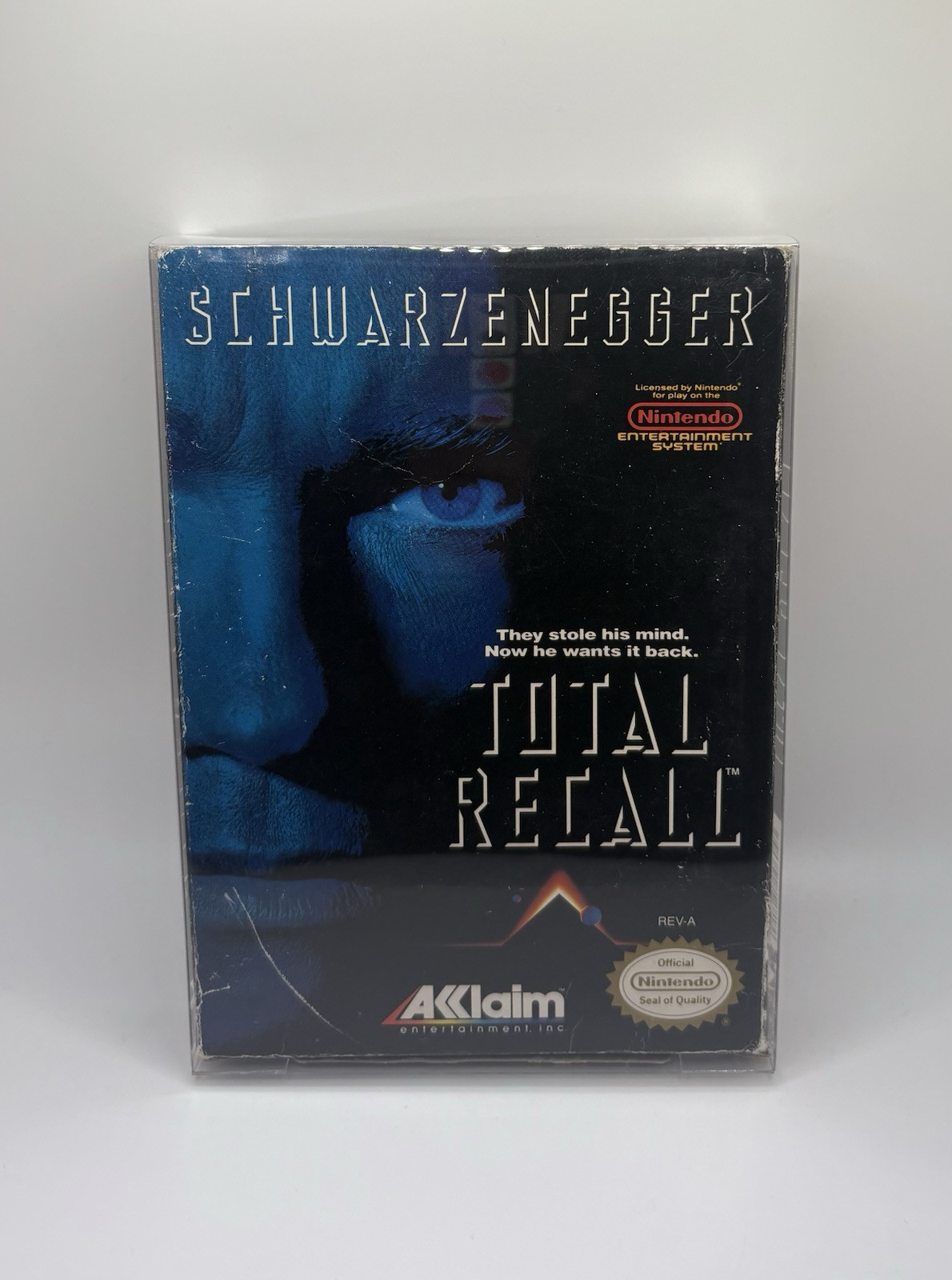 Total Recall CIB W/ Box Manual Game Inserts Nintendo NES 1990 Complete Tested