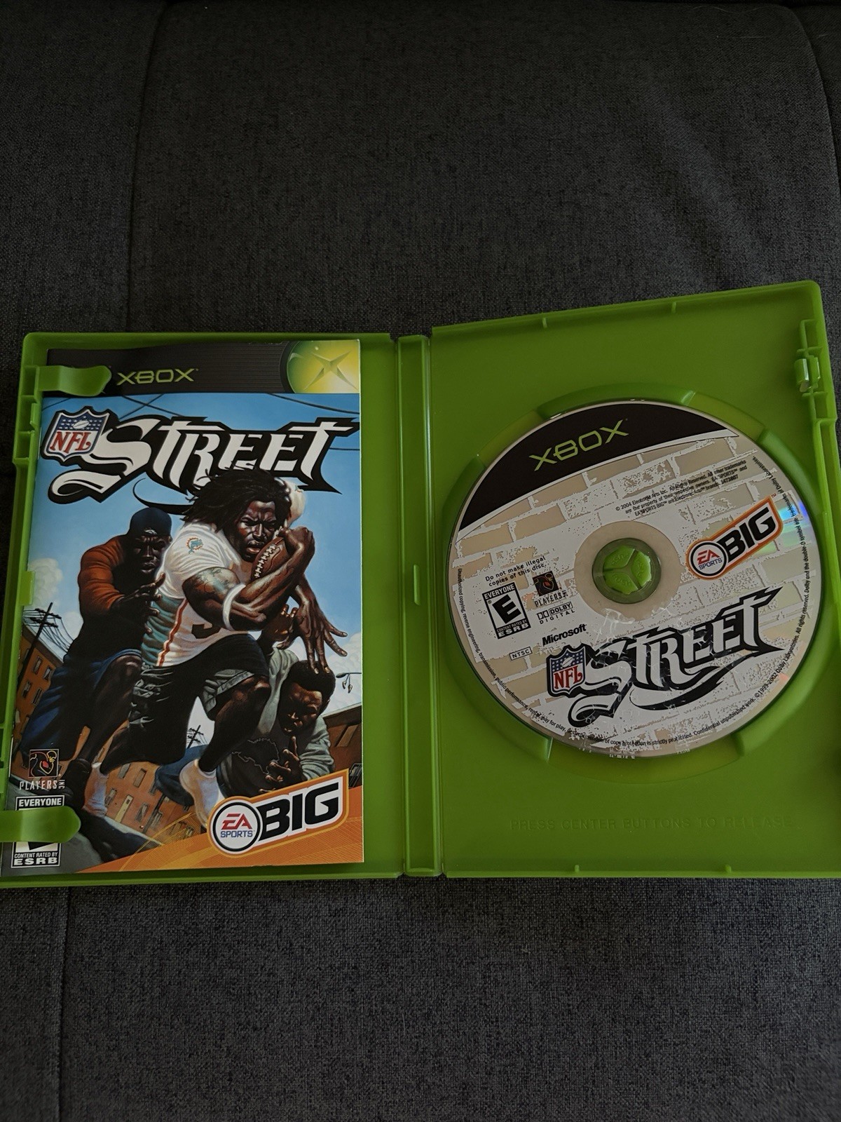 EA Sports BIG NFL Street Xbox Disc w/ Case & Manual