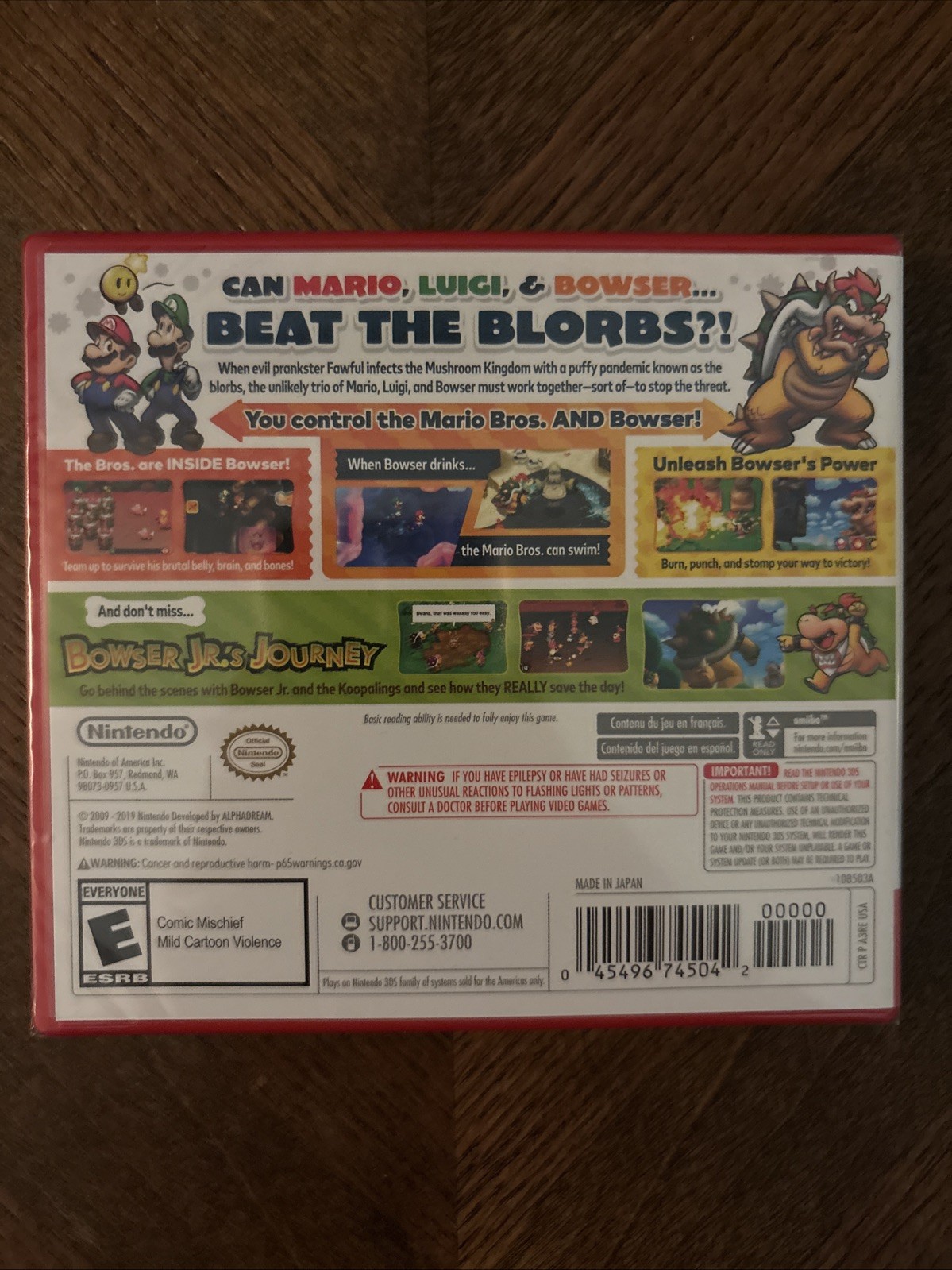 Mario & Luigi: Bowser’s Inside Story + Bowser Jr.’s Journey for Nintendo 3DS