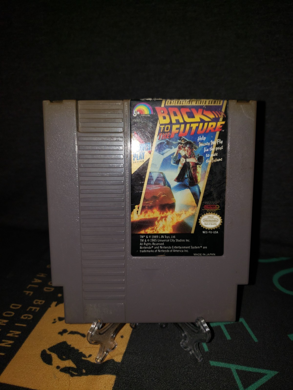 Back To The Future, Back To The Future 2, 3 Nintendo, NES Lot Retro Video Games