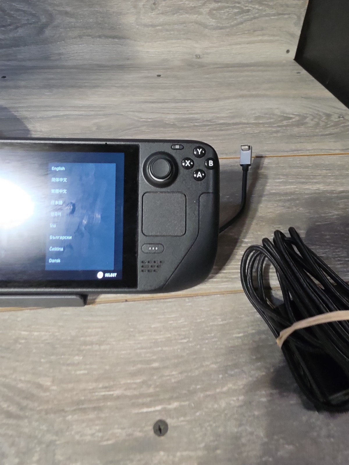 Valve Steam Deck LCD 256GB Handheld Console – Black W/ Dock, Charger & 512gb SD