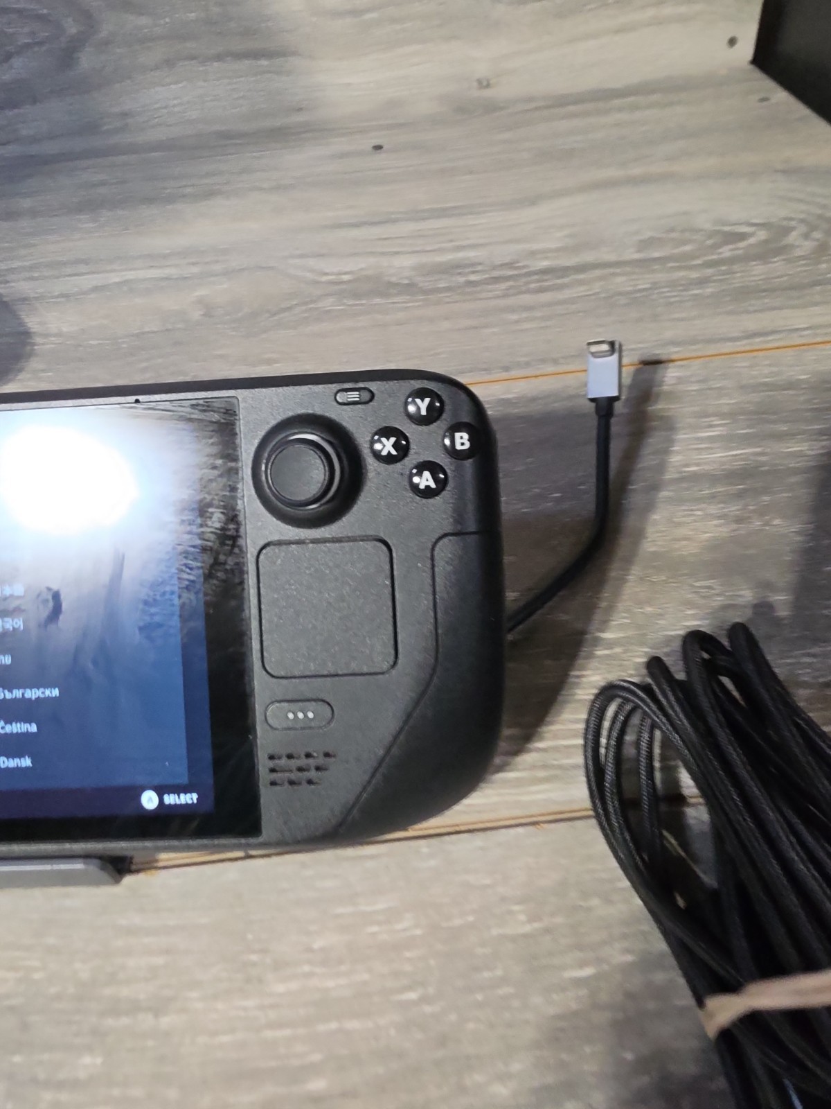 Valve Steam Deck LCD 256GB Handheld Console – Black W/ Dock, Charger & 512gb SD