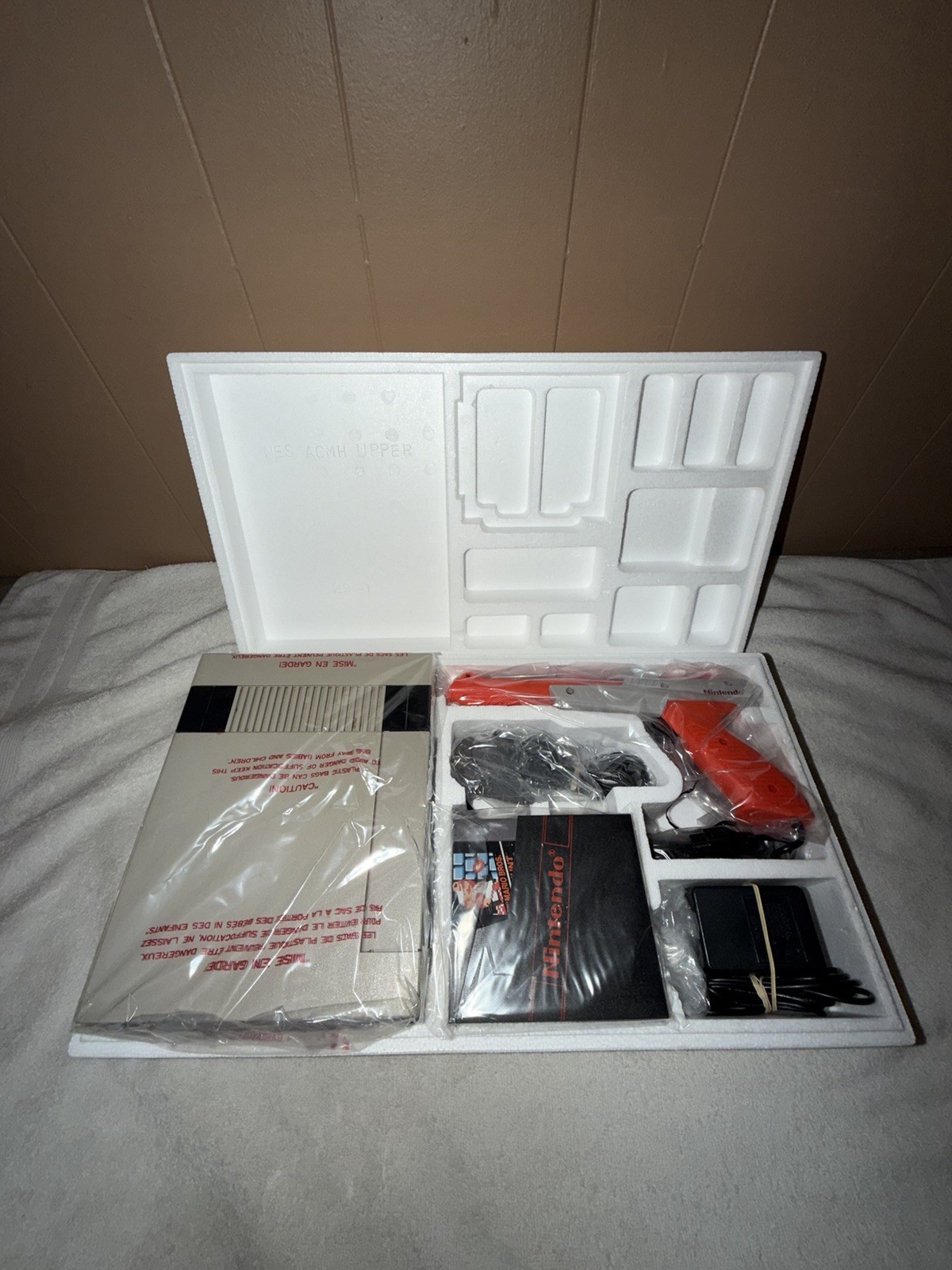 NES Nintendo Entertainment System Action Set – Complete In Box – Tested/Working