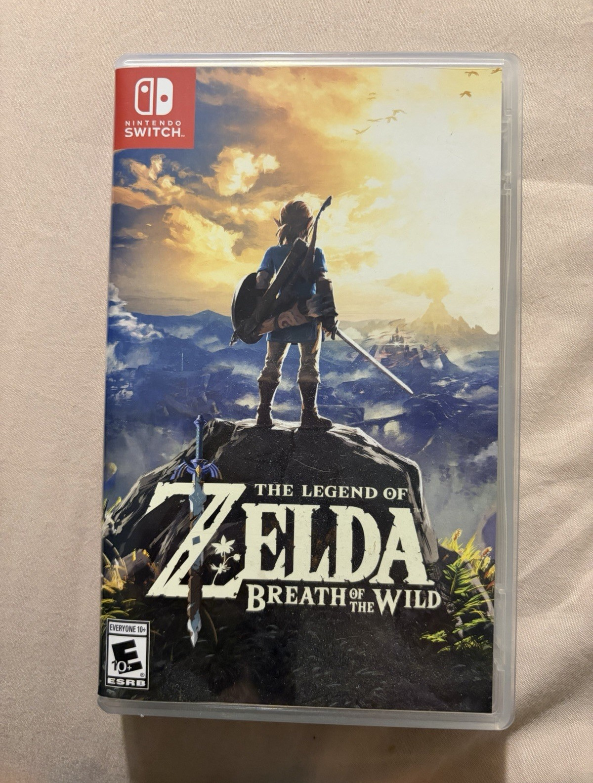 Nintendo The Legend of Zelda: Breath of the Wild Switch Game w/ Case