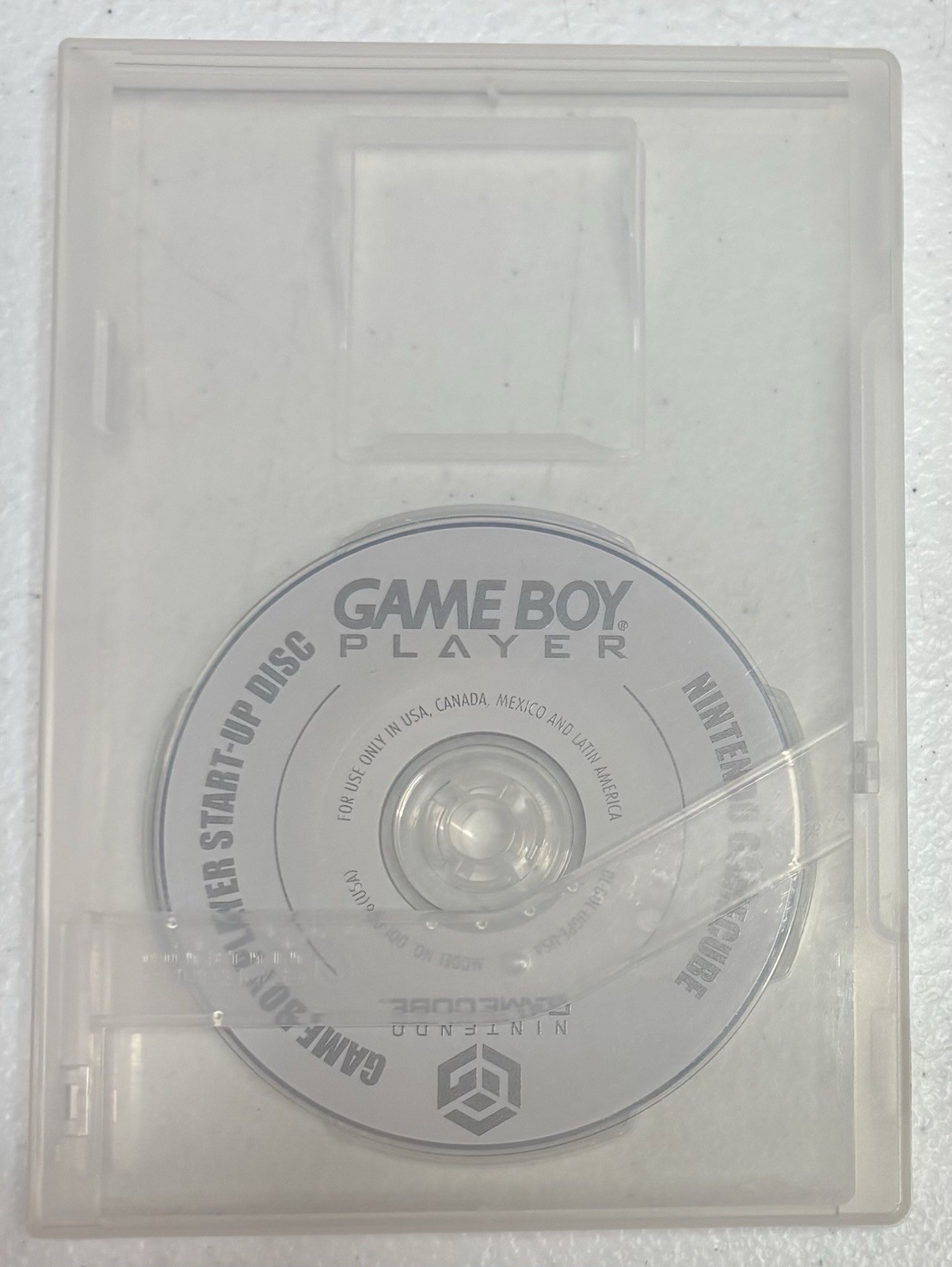 Nintendo GameCube Game Boy Player DOL-017 w/ Start-Up Disc Black OEM – TESTED