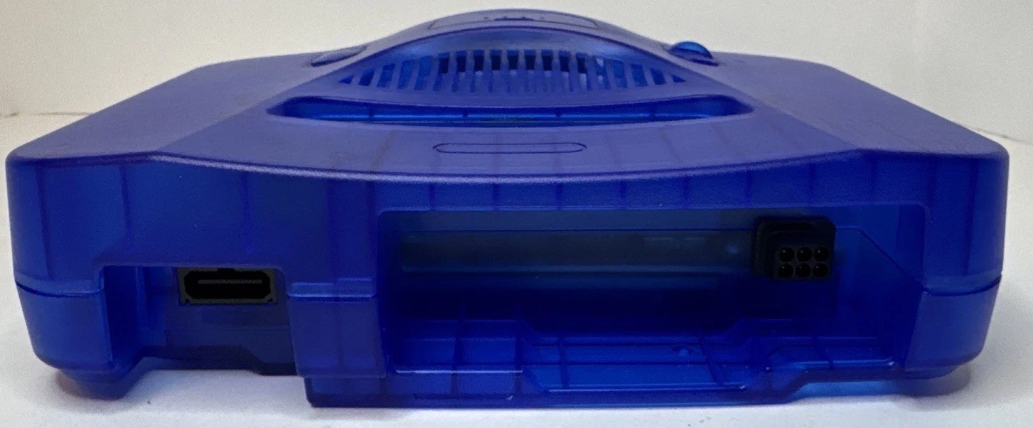 N64 Funtastic Translucent BLUE Nintendo-64 Gaming Console