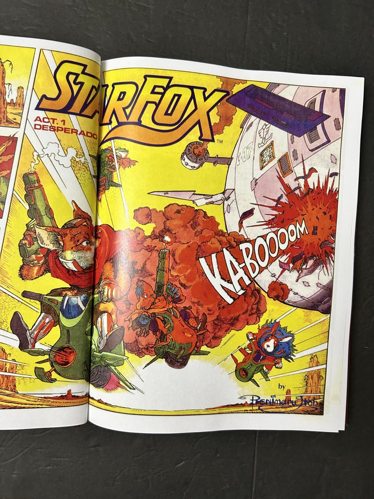 Star Fox & Super Metroid Comics from Nintendo Power