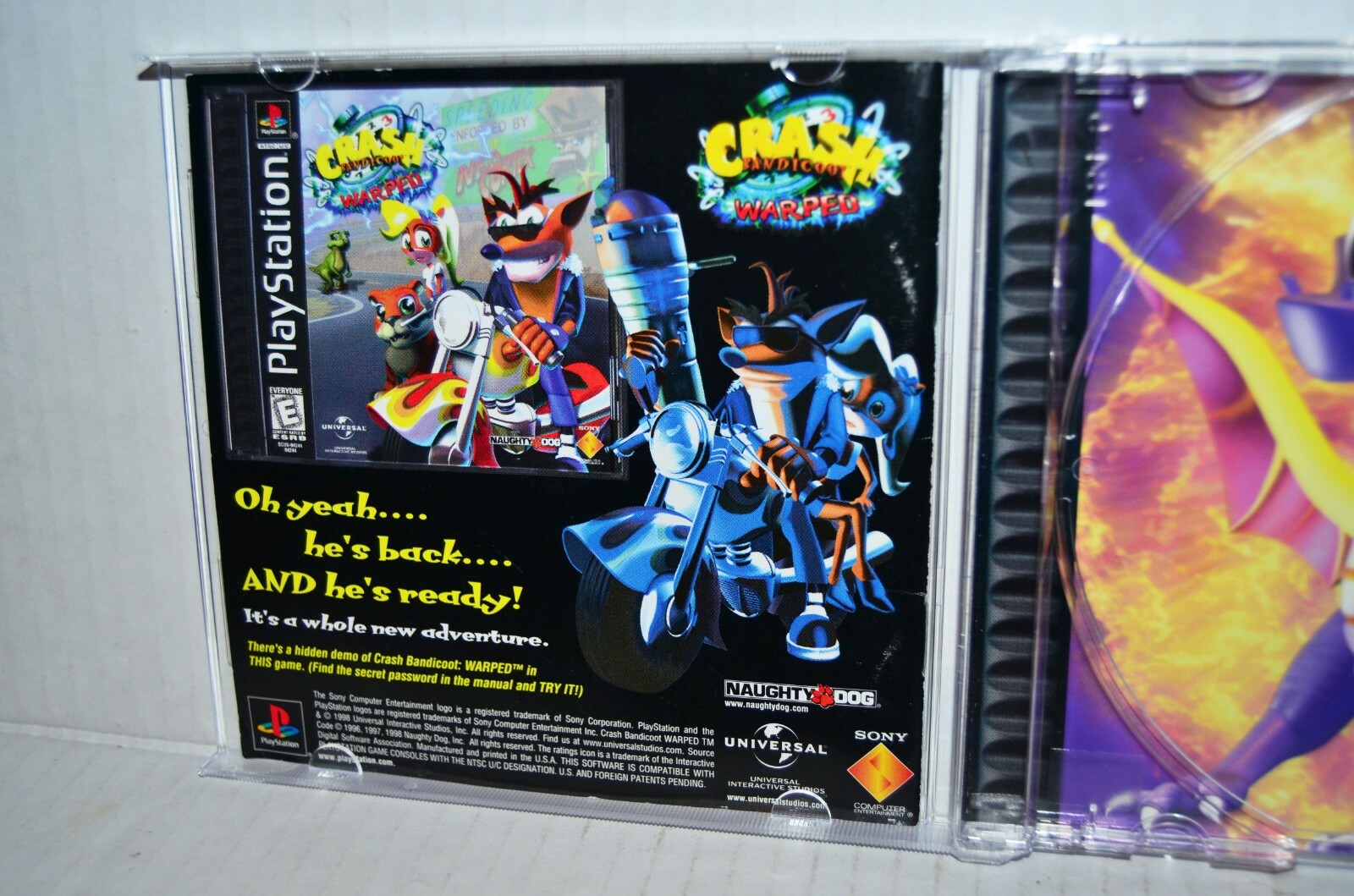 Sony PlayStation 1 PS1 PSOne Dreamcast Video Games Clear CD Disc Jewel Cases -50