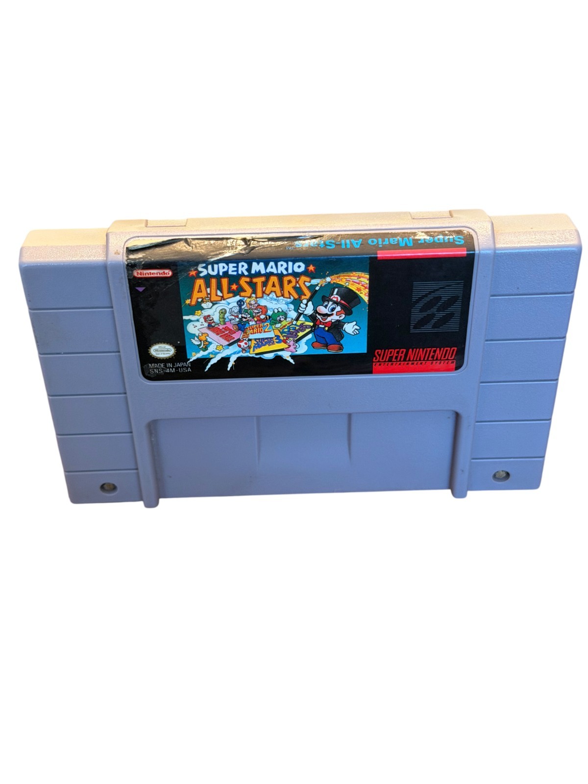 Super Mario All-Stars (Super Nintendo, 1993) Genuine OEM Authentic