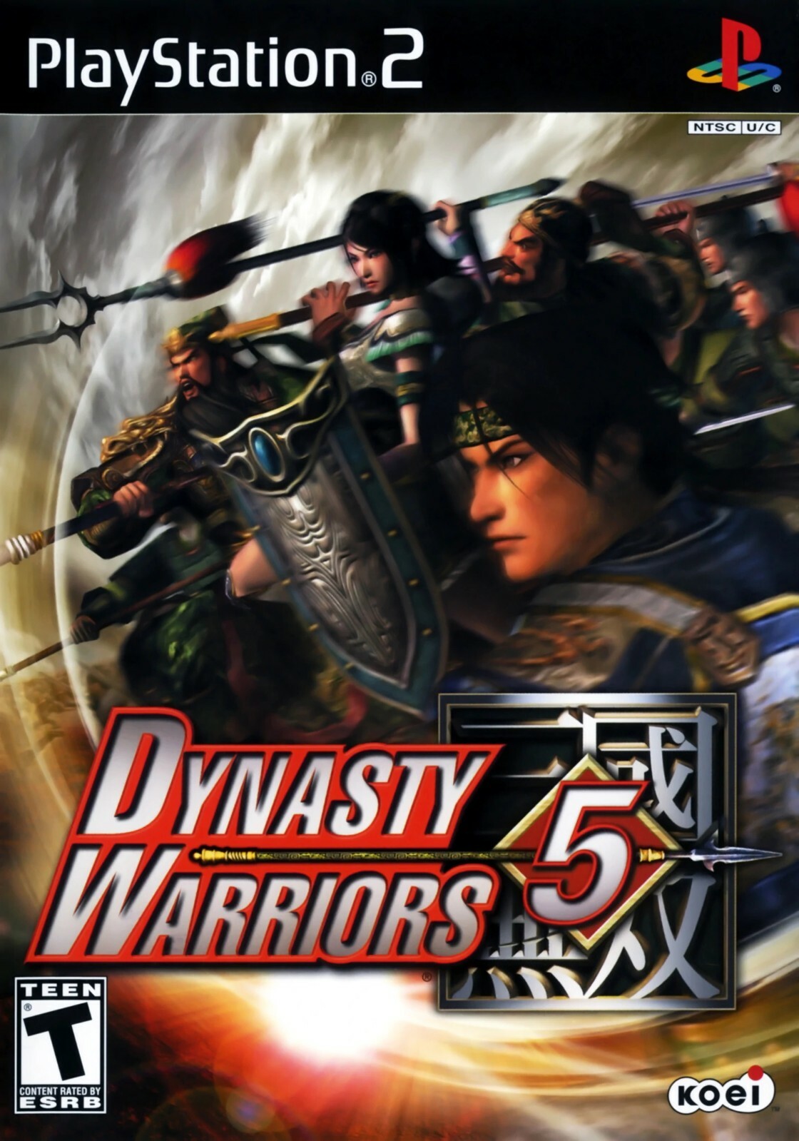 Dynasty Warriors 5 [PlayStation 2 PS2 Koei Strategy Guan Yu Lei Bei Lu Bu] NEW