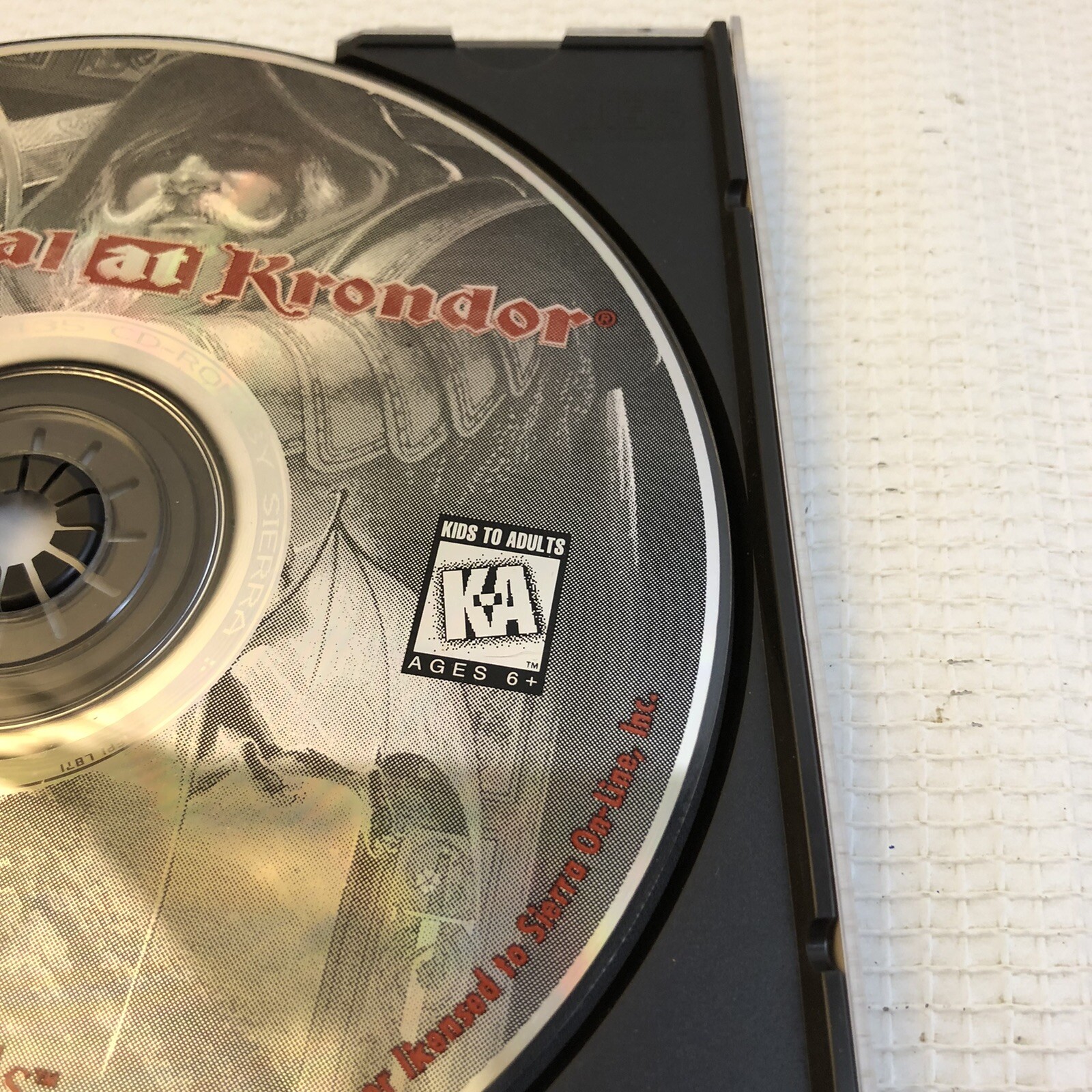 1996 BETRAYAL AT KRONDOR SIERRA Original Online PC MS DOS 5.0 CDROM Role Playing