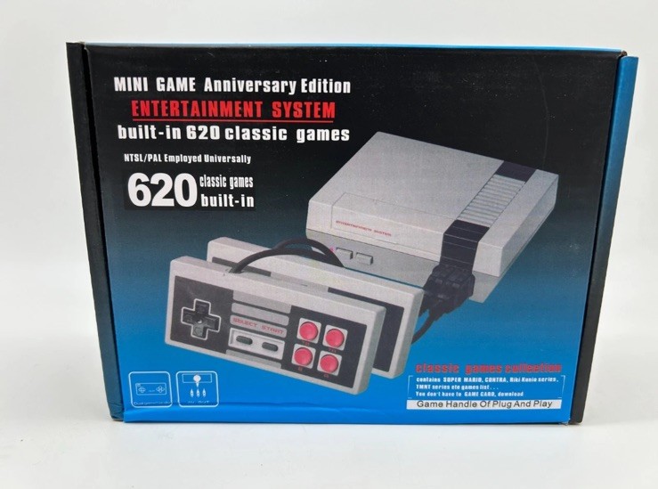 Mini Game Anniversary Edition 620 Classic Games Built-In Entertainment System