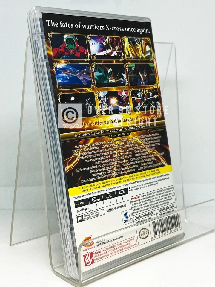 Super Robot Wars T + V + X + Y- Nintendo Switch – Brand New | Factory Sealed
