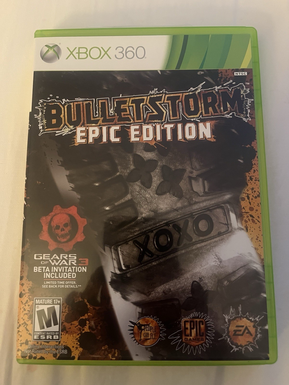 Microsoft Xbox 360 Bulletstorm Epic Edition Complete In Box Tested and Works