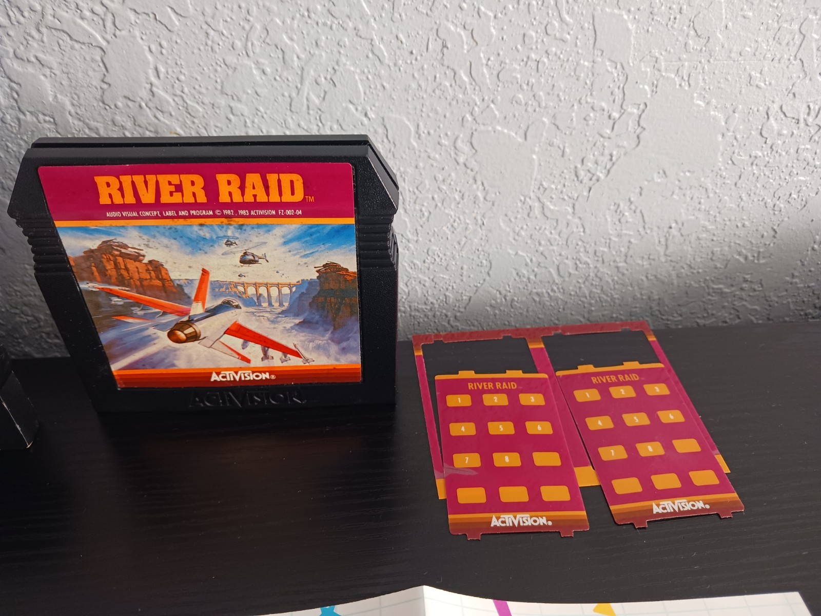 Carol Shaw’s River Raid Atari 5200 Activision W/ Catalog 1983 Vintage Tested