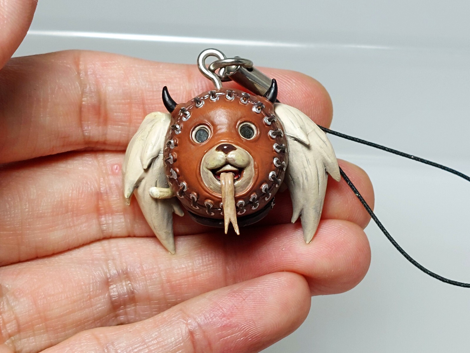 Dorohedoro Head Mascot Collection Fujita Haru Strap Kitan Club 2014 1.4-2.6in