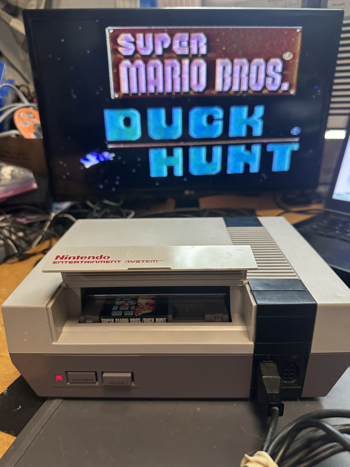 Nintendo Entertainment System NES-001 Console OEM Bundle – NEW 72 Pins – Tested