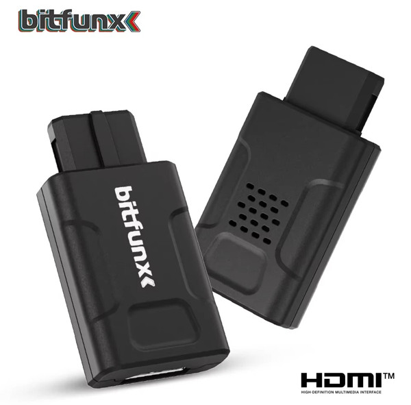 Bitfunx N64 HDMI Adapter 720P 1080P HD Converter Upscale N64 SNES SFC GameCube
