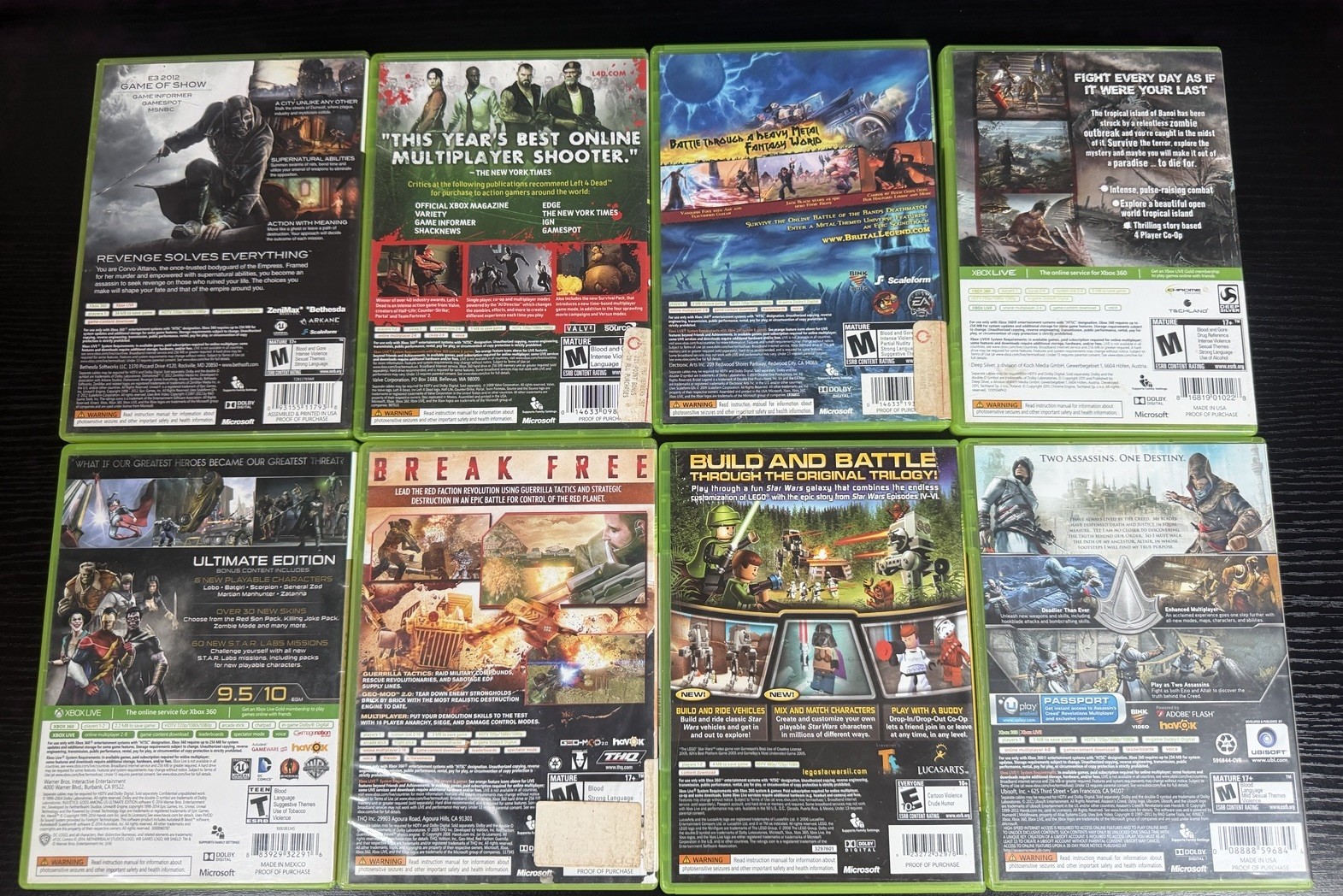 Lot of x20 Xbox 360 Games (FF XIII, Portal 2, GTA IV, Watch Dogs) No Filler