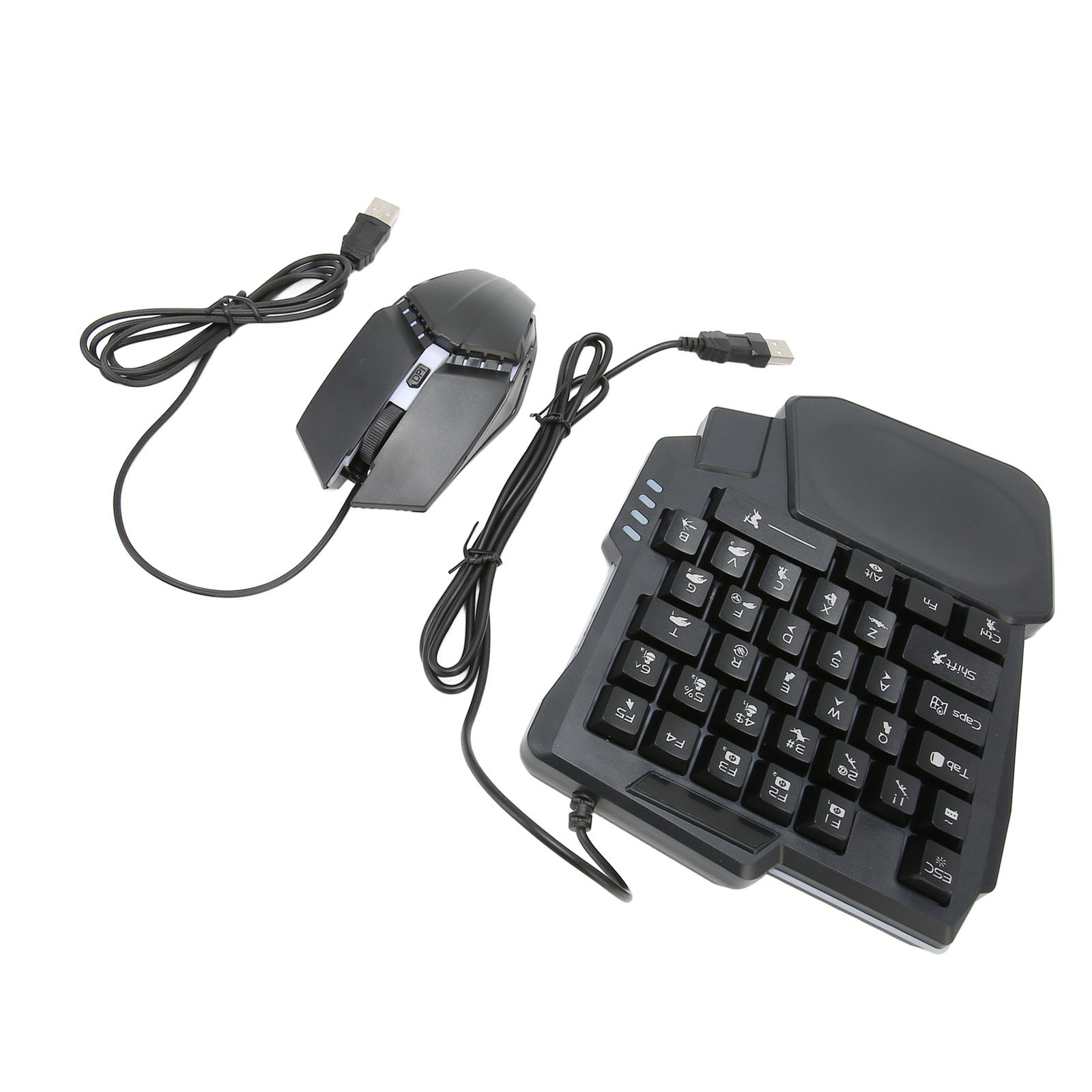 4in1 Mobile Game Combo Pack Gamepad Controller Gaming Keyboard Mouse Converter K