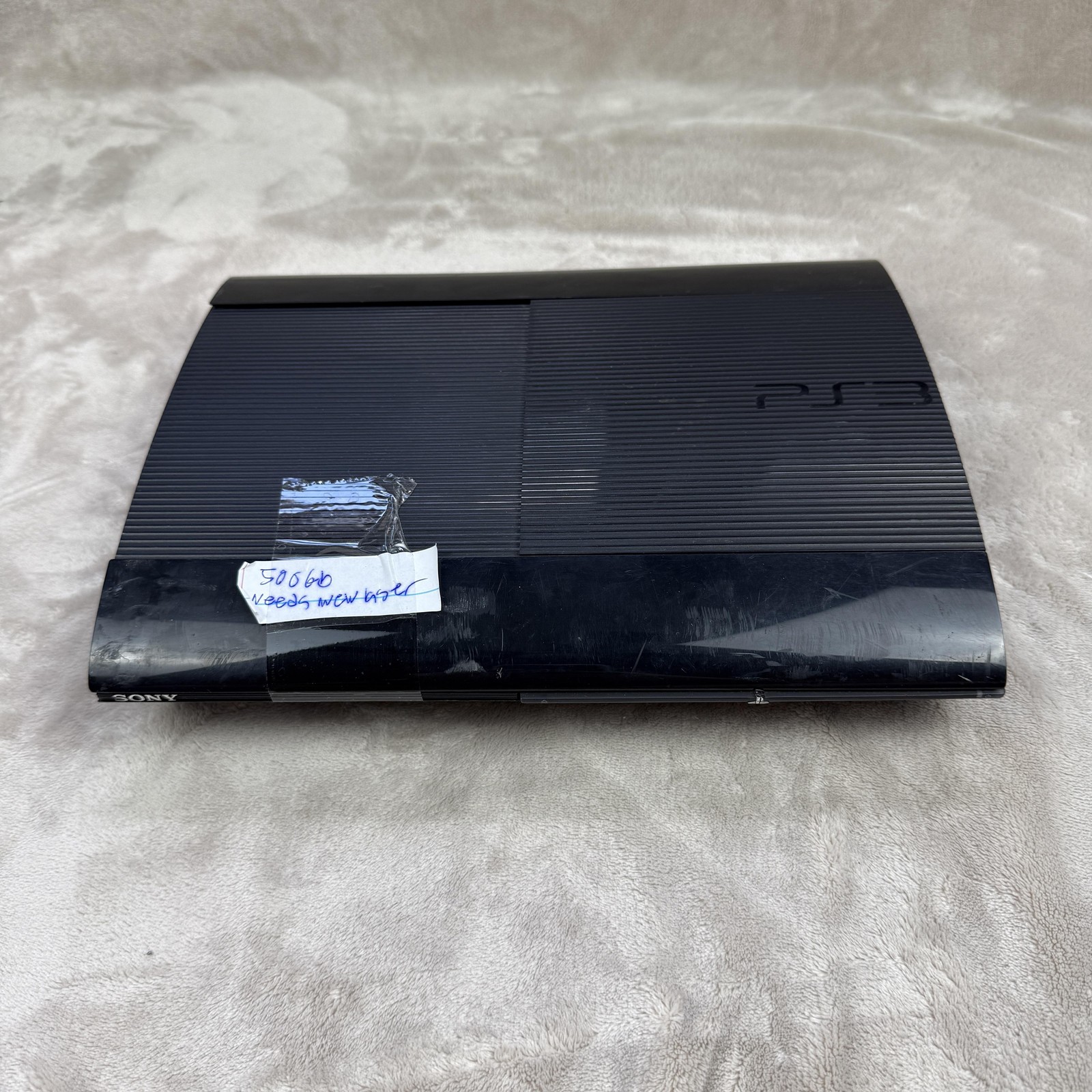 Sony PlayStation 3 Console CECH-4001B NTSC-U/C Black UNTESTED / SOLD AS-IS