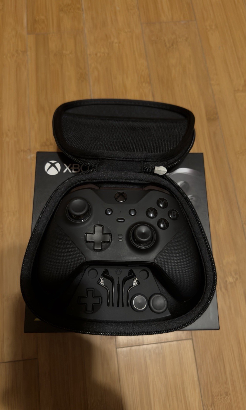 Xbox Elite Series 2 Wireless Controller tested Black no usb cable or silver pad