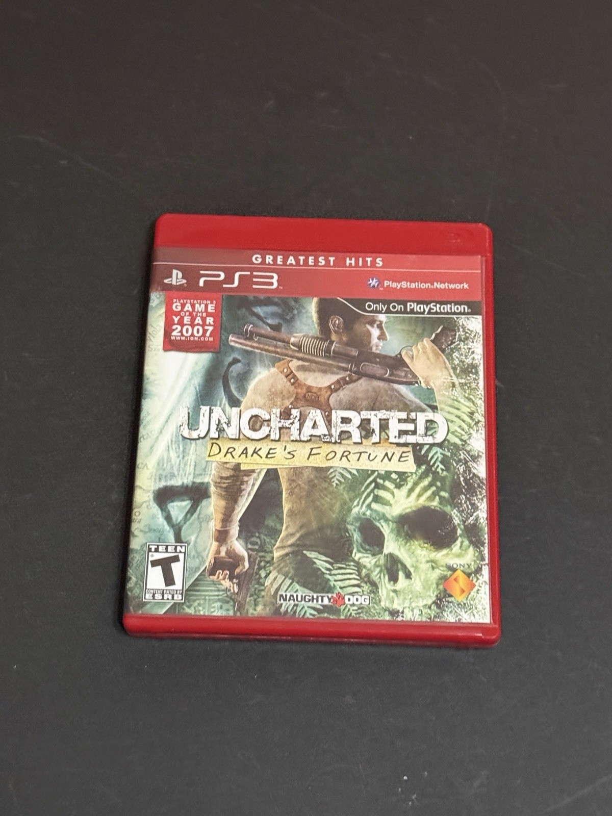 Uncharted: Drake’s Fortune (PlayStation 3, 2007) Complete Tested Working