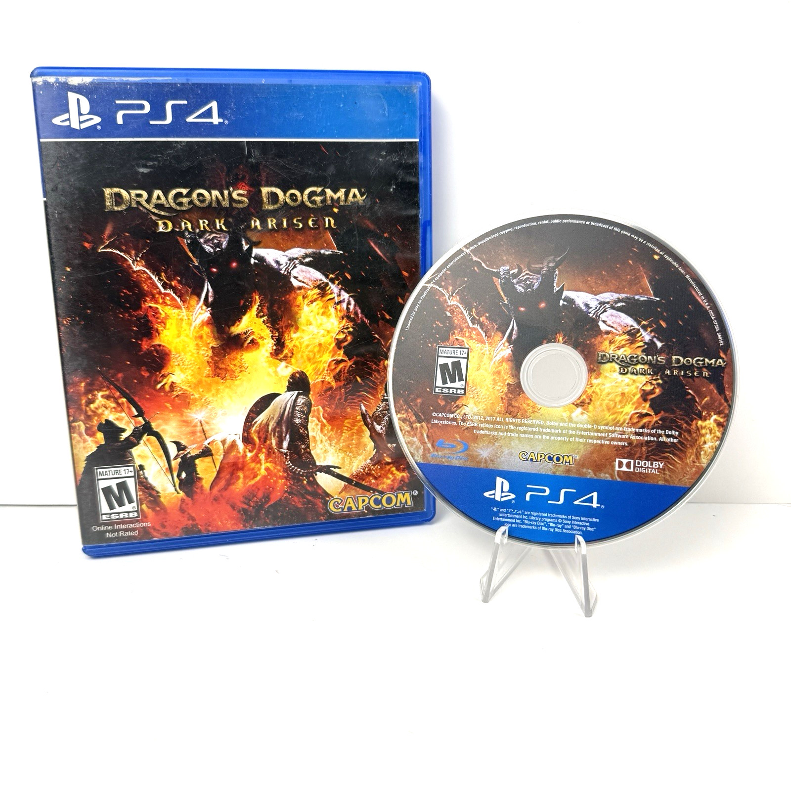 Dragon’s Dogma Dark Arisen (PlayStation 4 2018) PS4 Tested Working