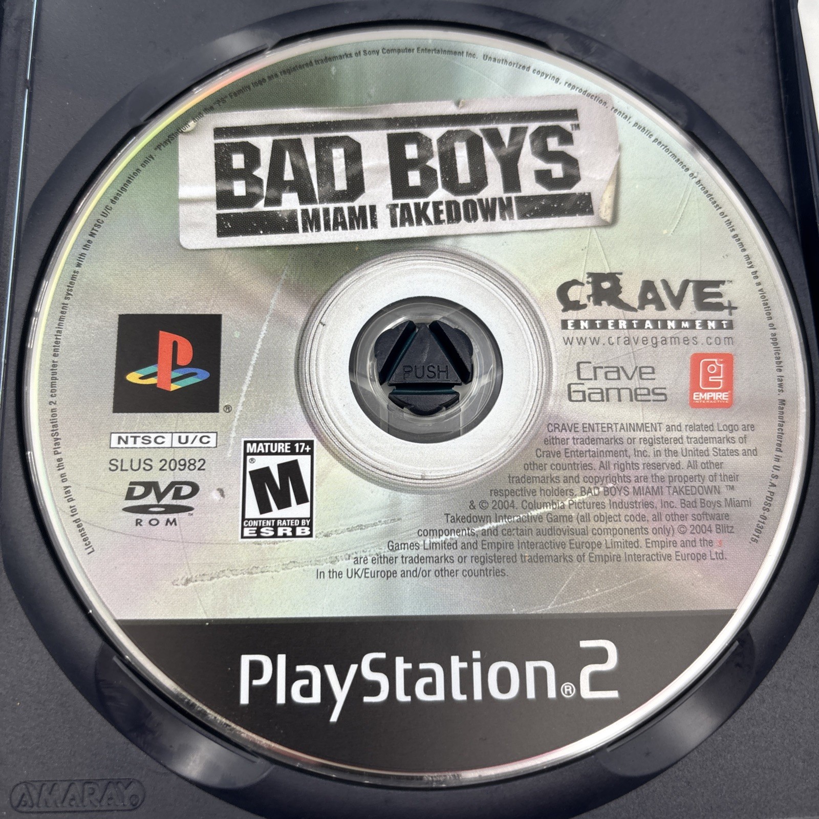 Bad Boys: Miami Takedown CIB Complete (Sony PlayStation 2, 2004) Tested