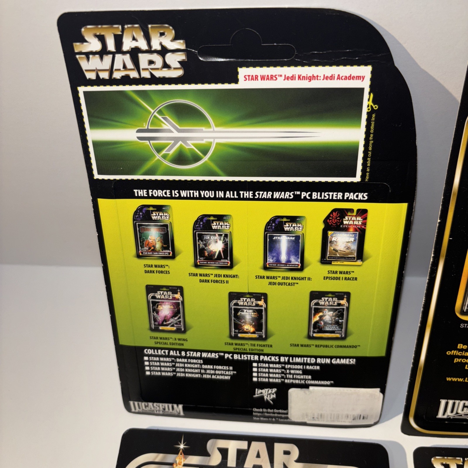 LOT OF 4 STAR WARS PHYSICAL PC LIMITED RUN GAMES CLASSIC EDITION X-WING NEW JEDI