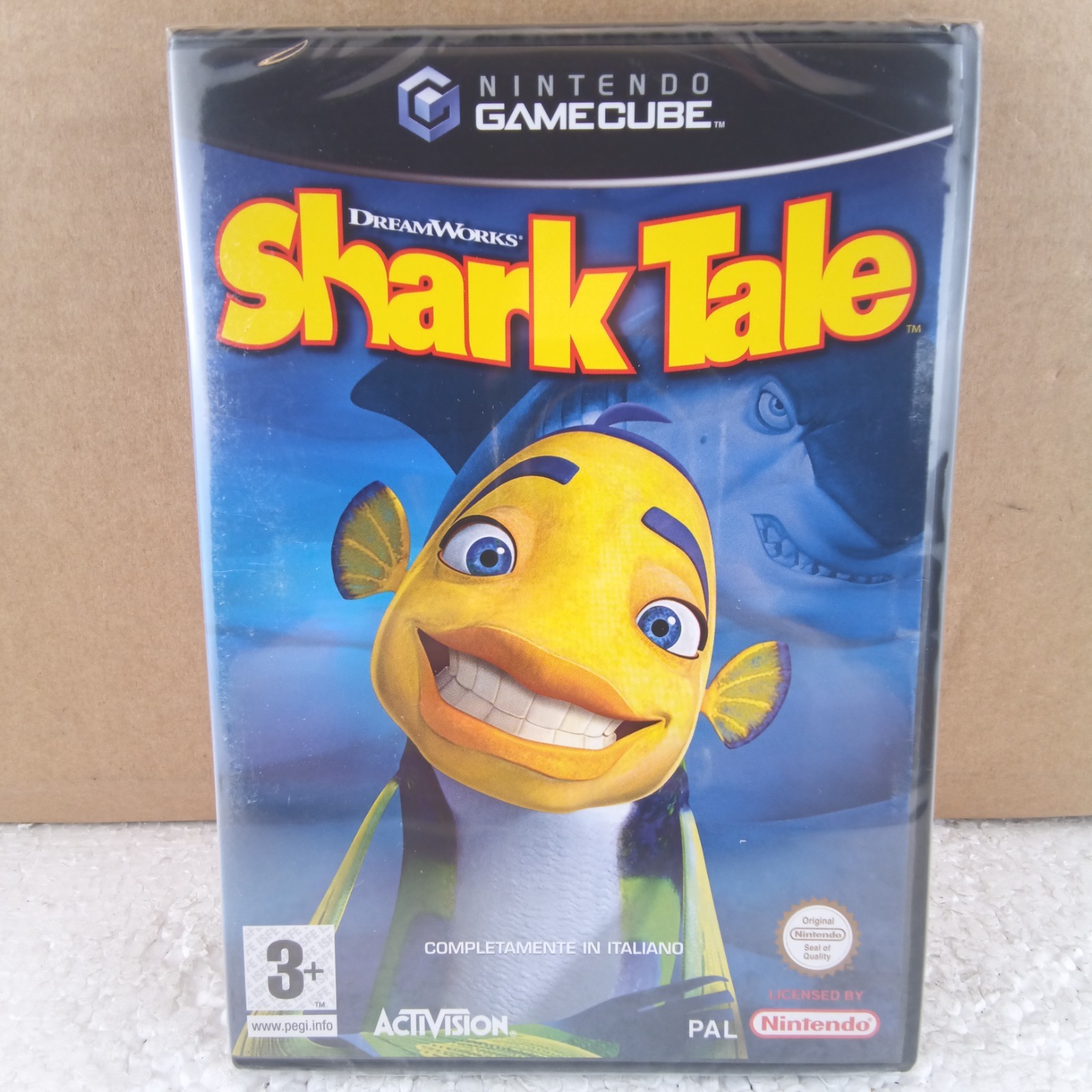 Nintendo GameCube Shark Tale PAL Italy Factory Sealed New Old Stock GC Game