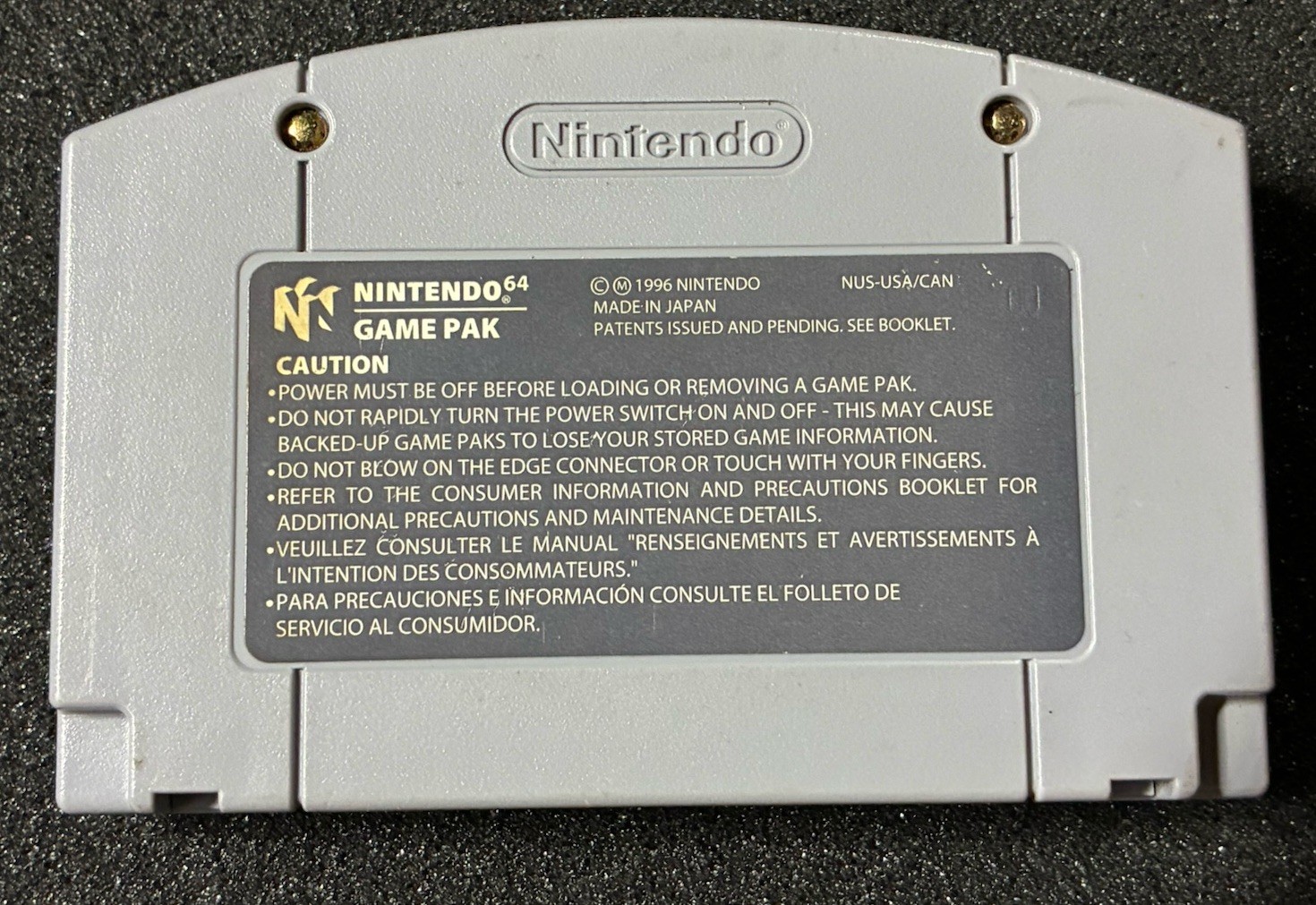 Super Mario 64 Nintendo 64 N64 Authentic OEM Game Cartridge Tested Working USA