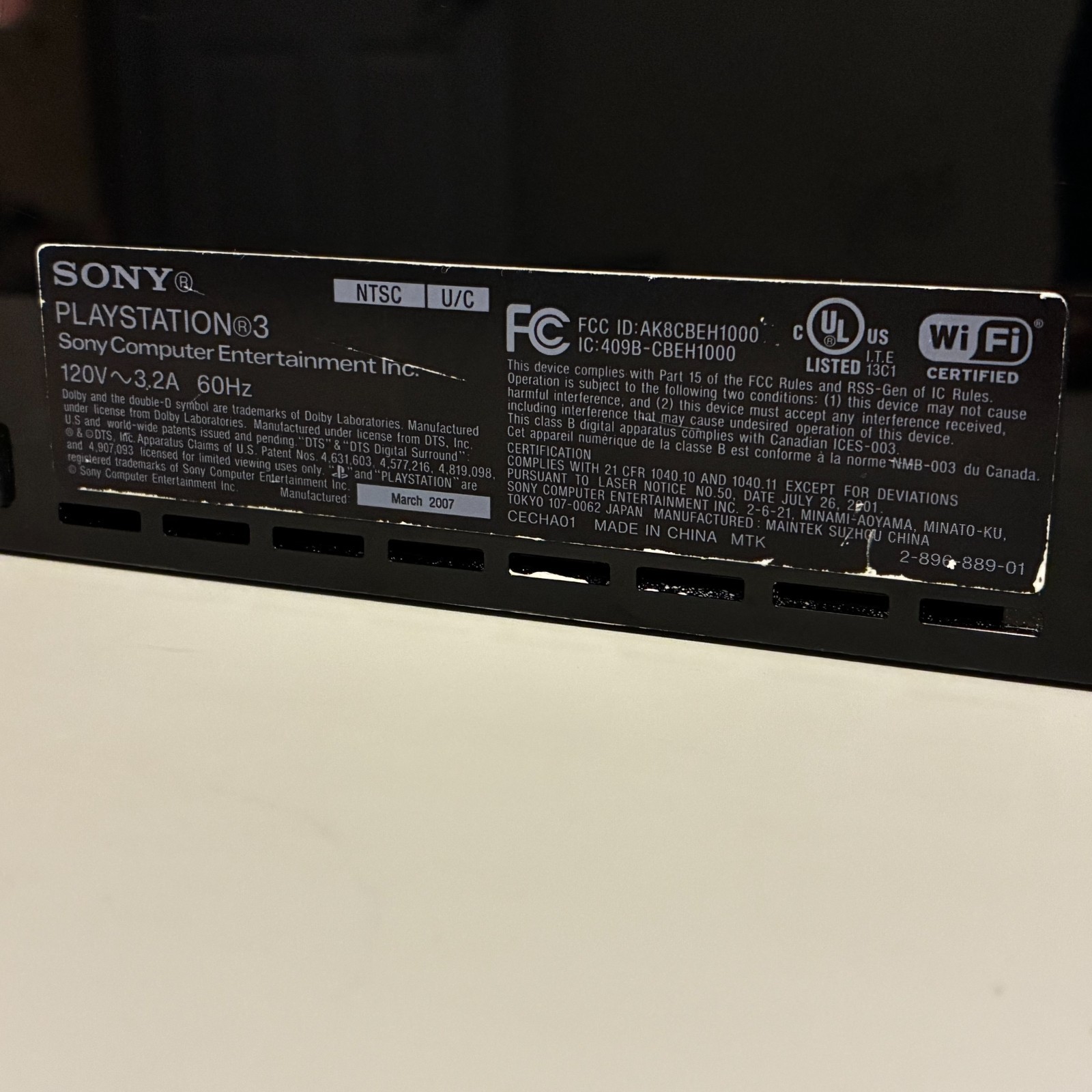 RESTORED PlayStation 3 CECHA01 Backwards Compatible – RSX Delid, Repaste, Polish