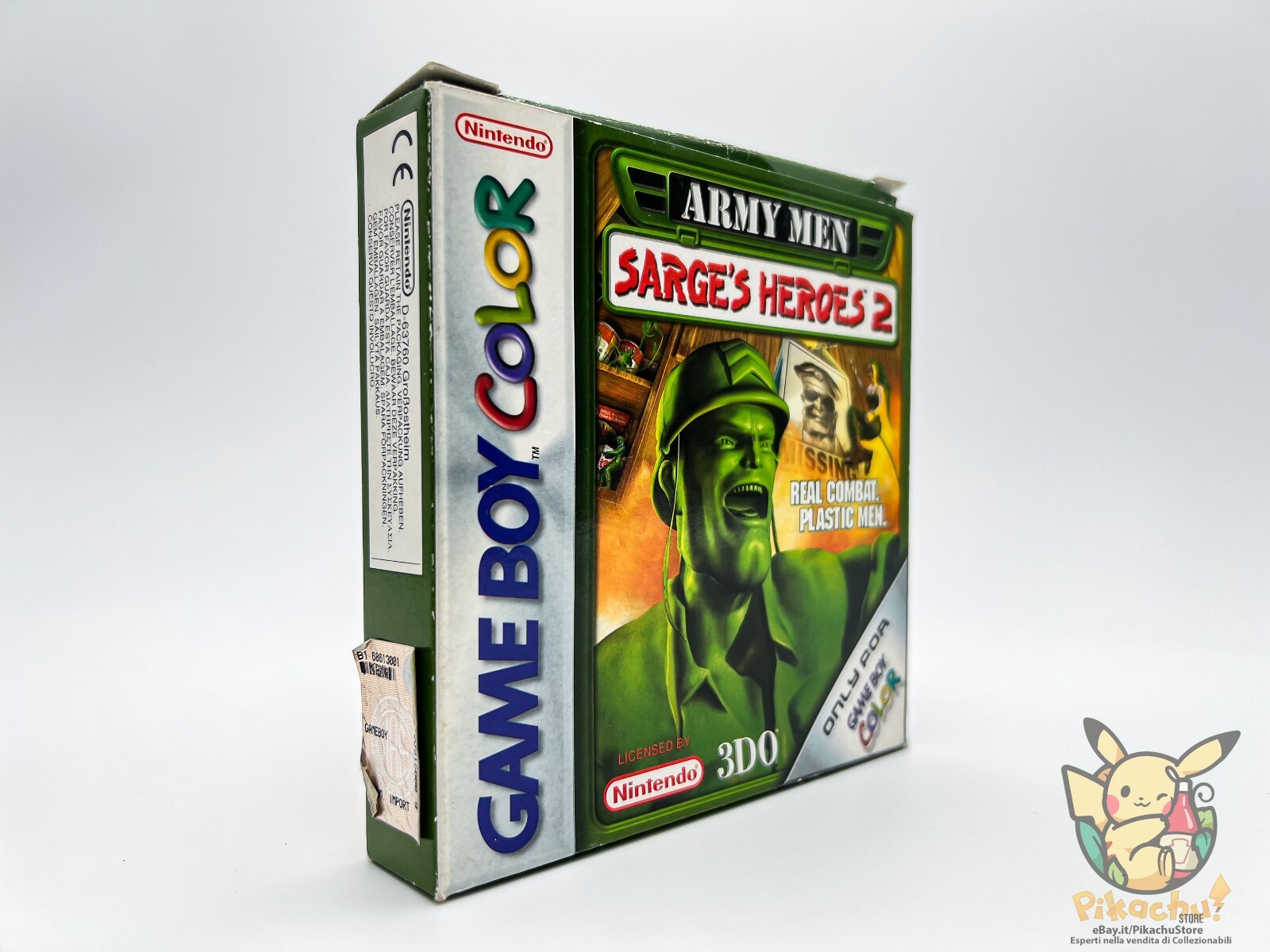 Army Men Sarge’s Heroes 2 🇪🇺 MULTI 🔥 Complete Game Boy Color 🎁 Gift Idea