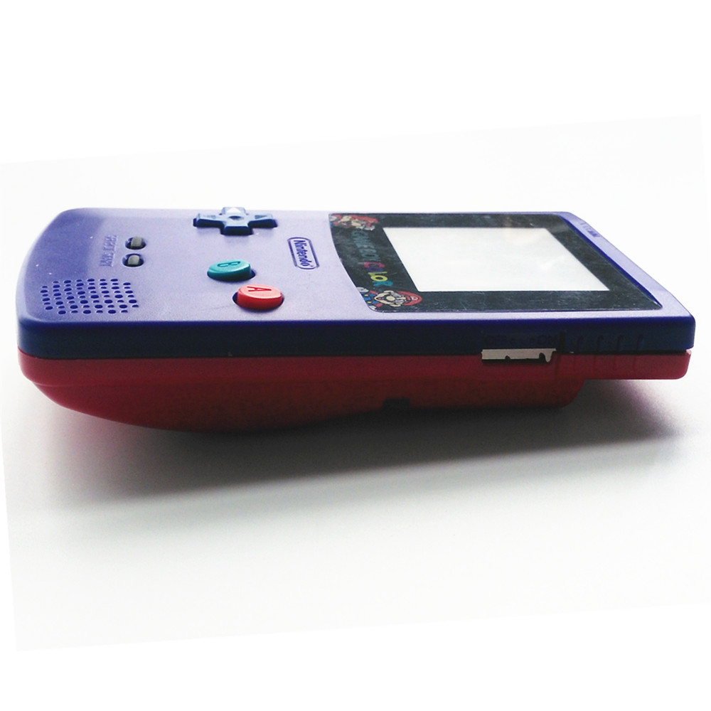 Limited Super Mario Purple Red Housing Shell Case for Nintendo Gameboy Color GBC