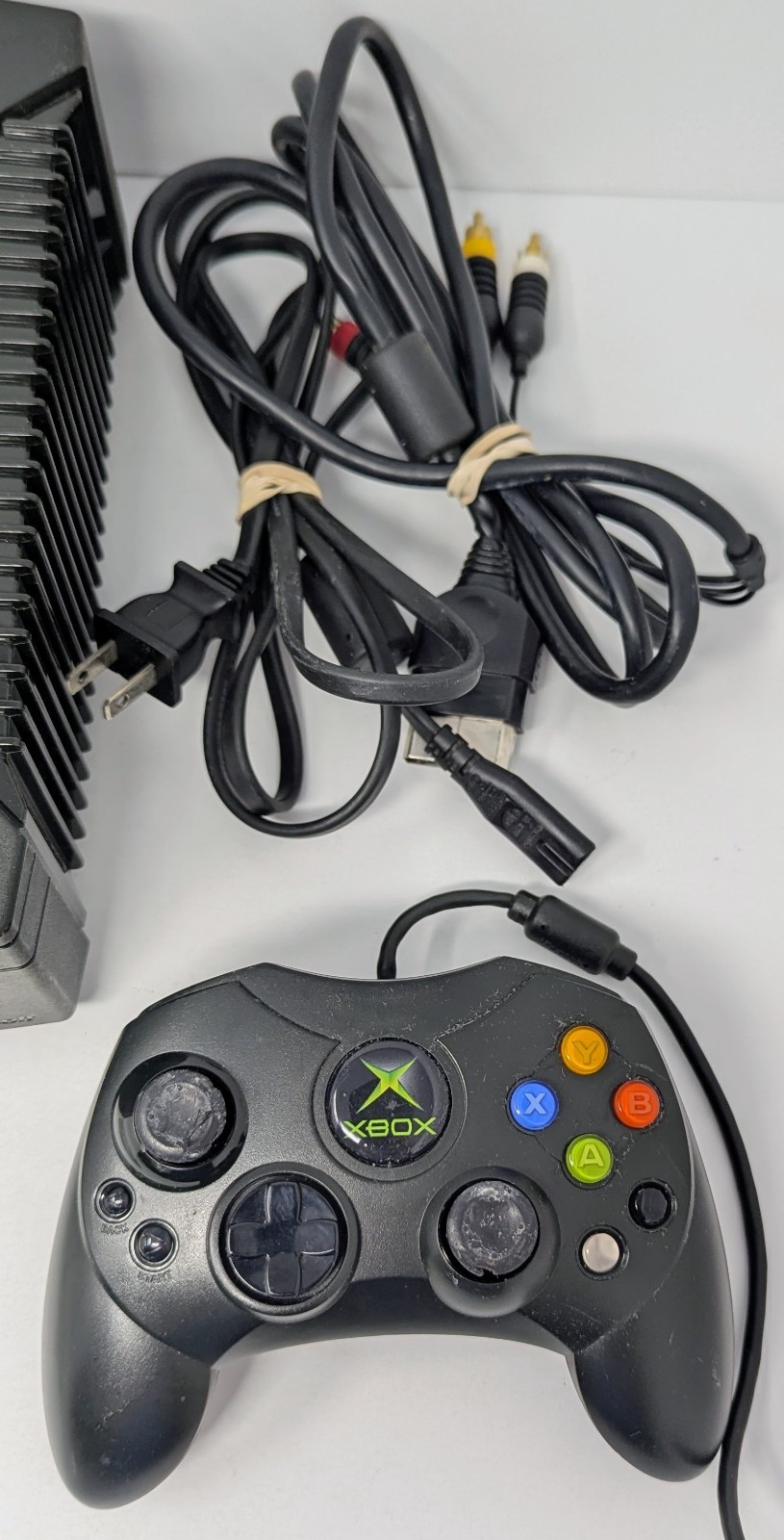 Microsoft Original Xbox Console Bundle w/ 7 Games – Halo 2, Godfather – Tested!