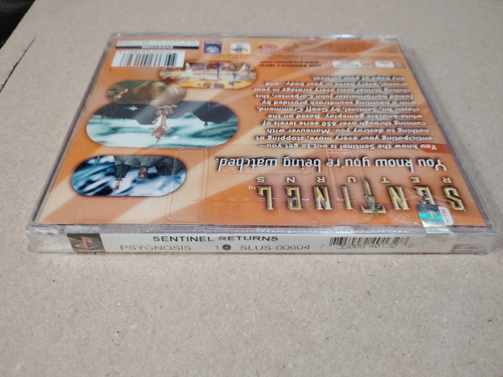 Sentinel Returns (sealed) – Playstation 1 PS1 Unopened Brand New 1998