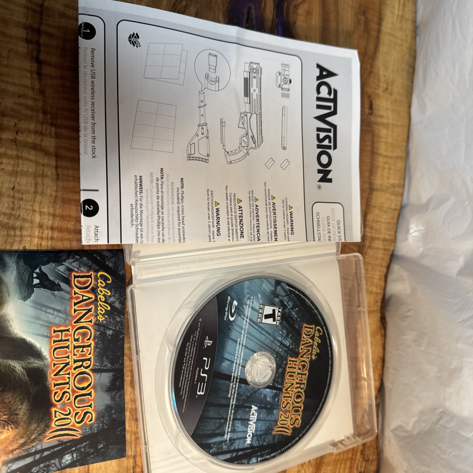 Cabela’s Dangerous Hunts 2011 – PlayStation 3, 2010- CIB TESTED – PS3 PSThree