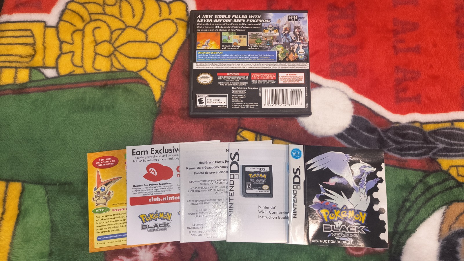 Pokemon Black Version Nintendo DS CIB Authentic & Tested!