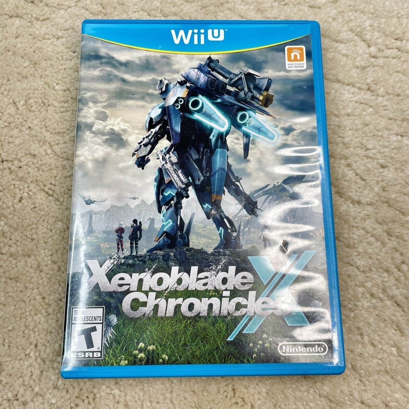 XENOBLADE CHRONICLES X Nintendo Wii U PREOWNED COMPLETE CIB TESTED VERY CLEAN