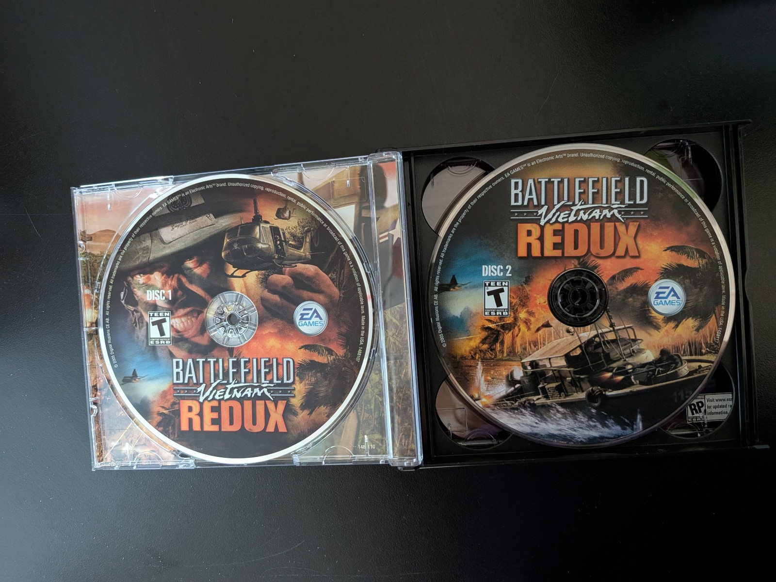 PC CD Battlefield Vietnam Redux * 2005 * with Bonus Disc * Video Game
