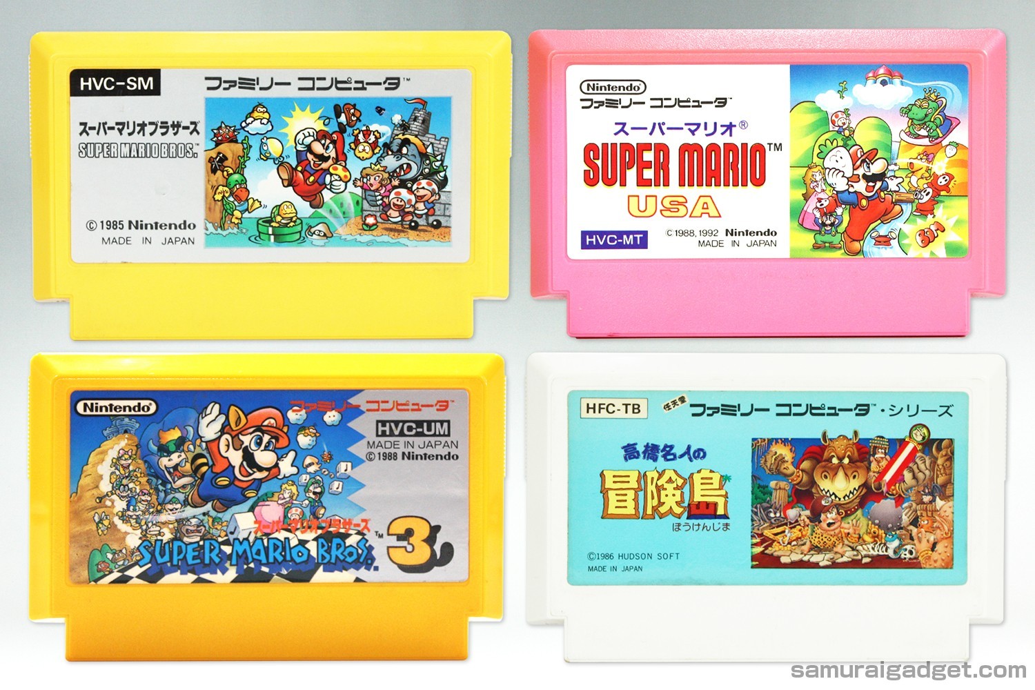 Super Mario Bros. 1 & 2 (USA) & 3 & Adventure Island Nintendo Famicom FC JPN NES