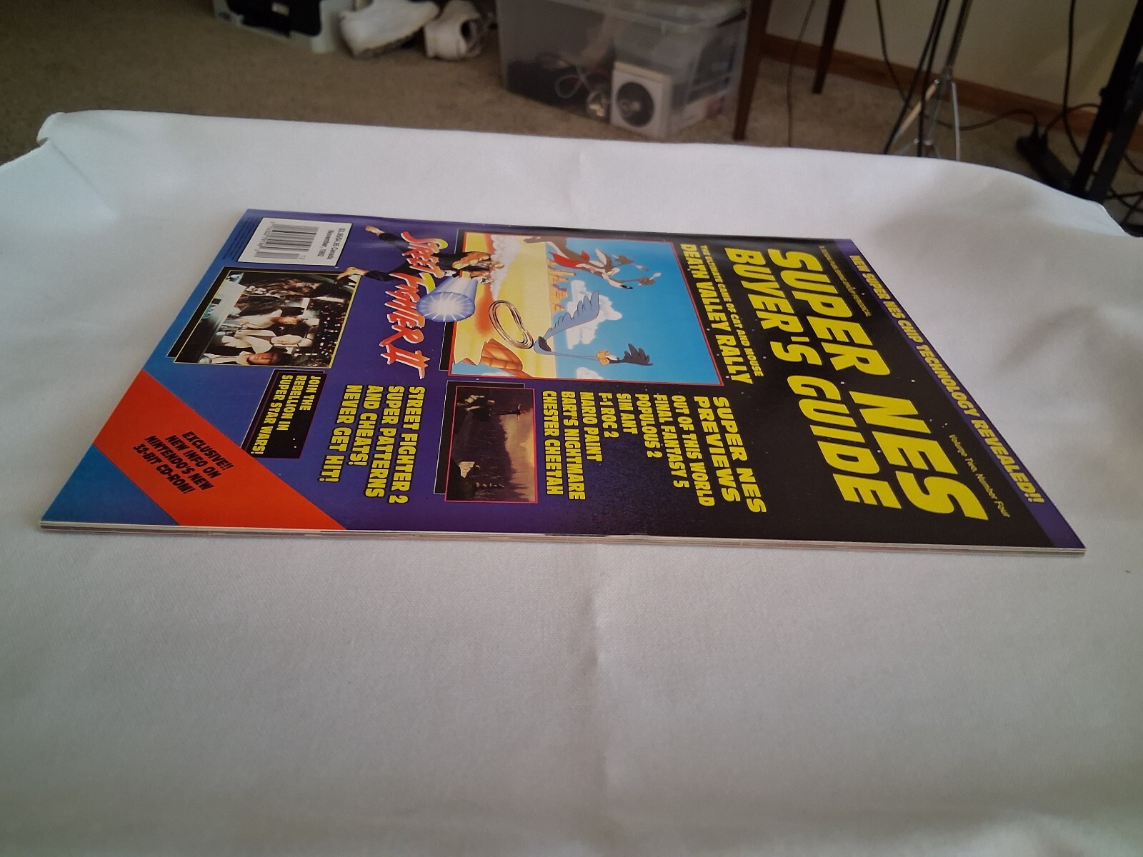 Super NES (Nintendo) Buyer’s Guide Video Games Nov92 Magazine Street Fighter II