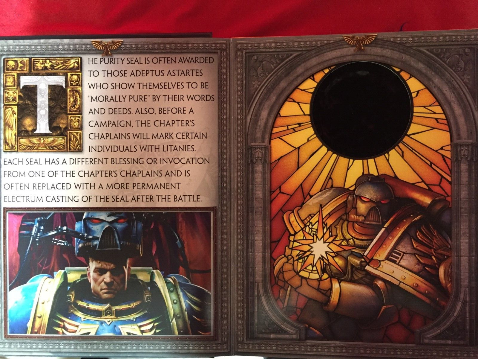 Warhammer 40,000: Space Marine – PS3 – Collector’s Inner Book – No Sleeve [READ]