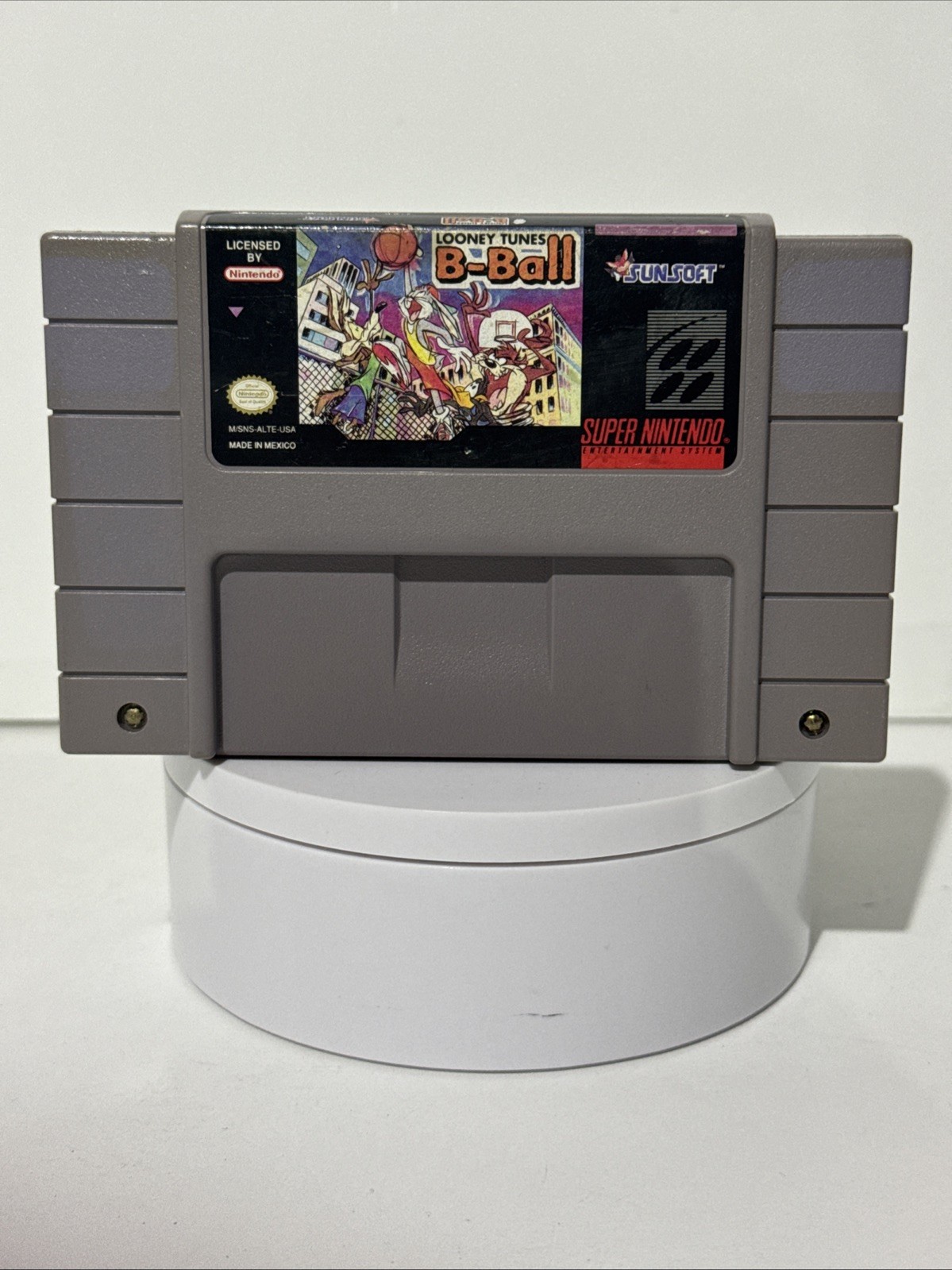 Looney Tunes B-Ball (Super Nintendo SNES, 1995) Cart Only