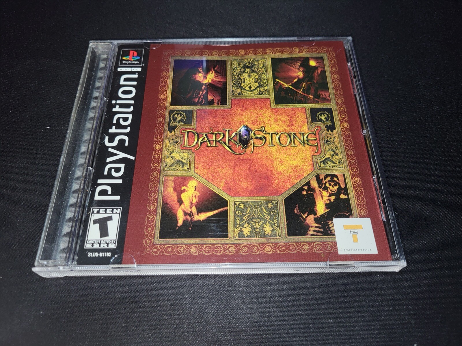 Darkstone Take 2 Interactive Sony Playstation 1 PS1 EX+NM condition COMPLETE!
