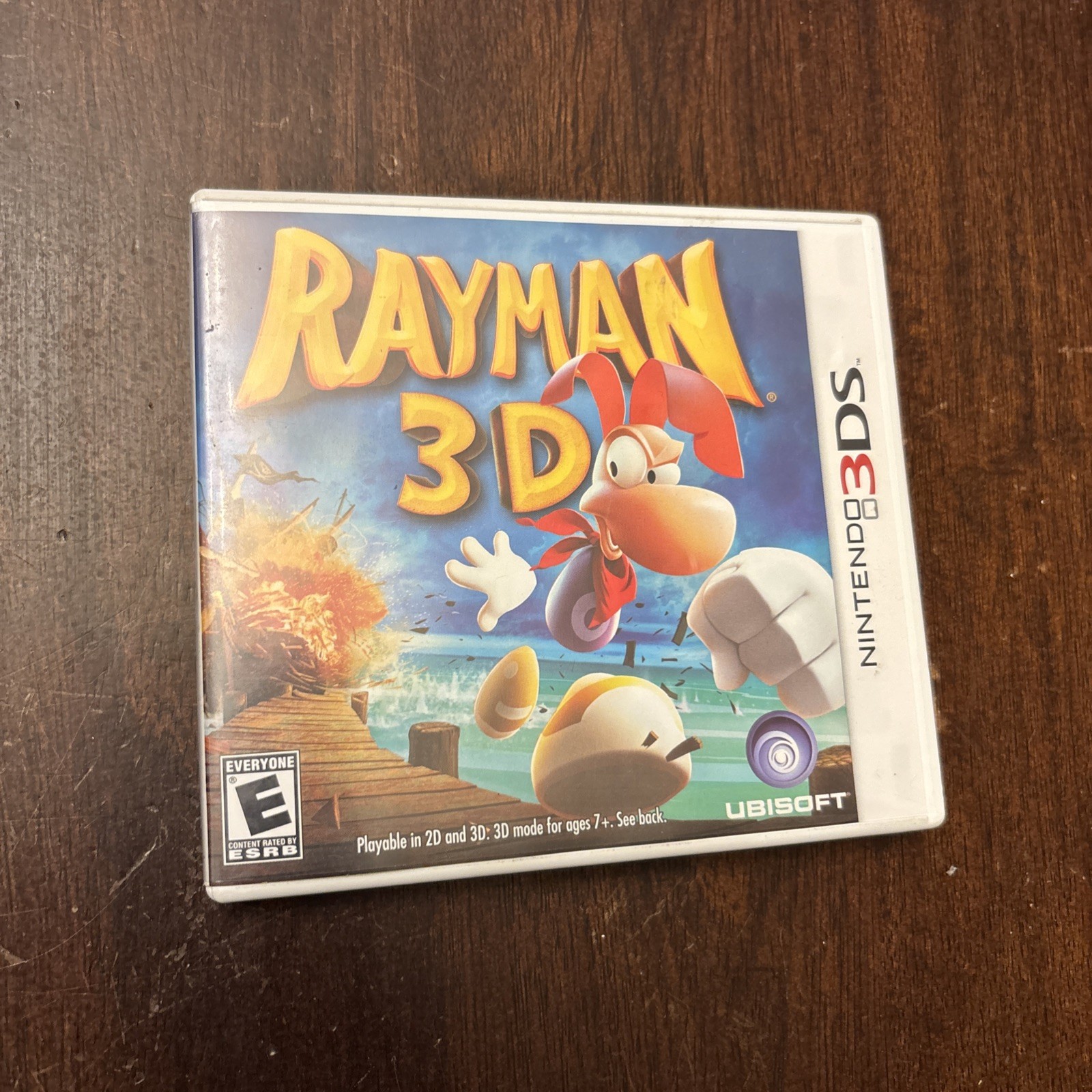 Rayman 3D Nintendo 3DS 2011 Complete in Box with Manual
